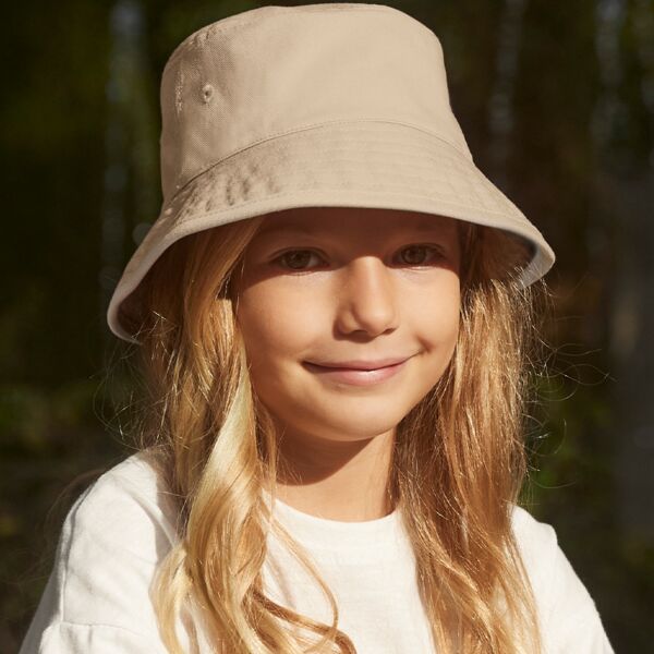 Beechfield Kids Organic Cotton Bucket Hat Thumbnail