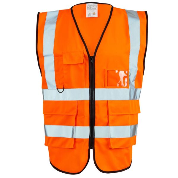 Hi Vis Orange Executive Vest Thumbnail
