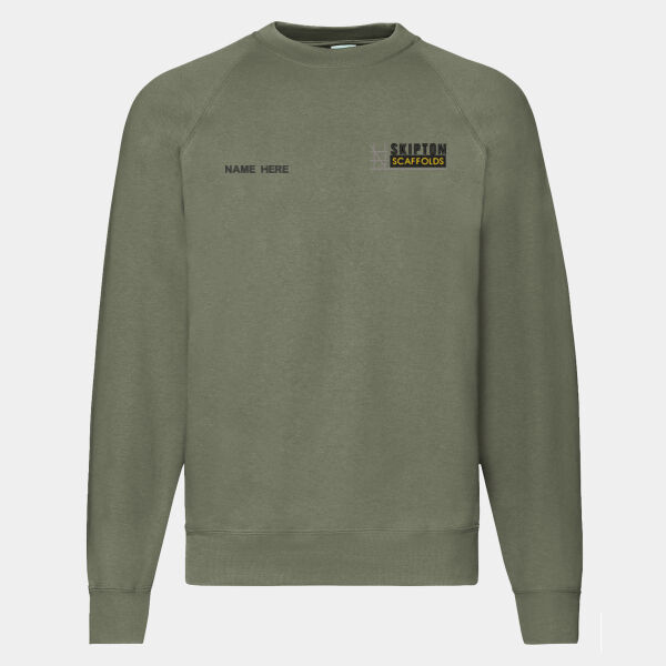SS270 Classic 80/20 raglan sweatshirt Thumbnail